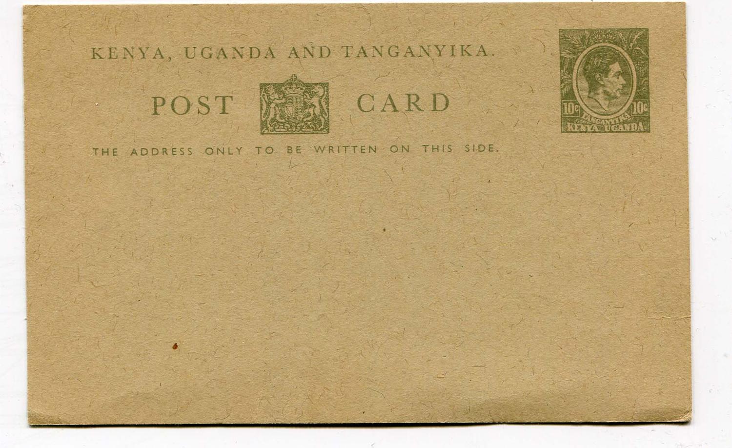 KENYA UGANDA TANGANYIKA