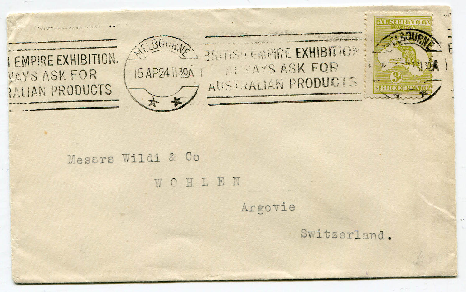BRITISH EMPIRE EXHIBITION (AUSTRALIA)