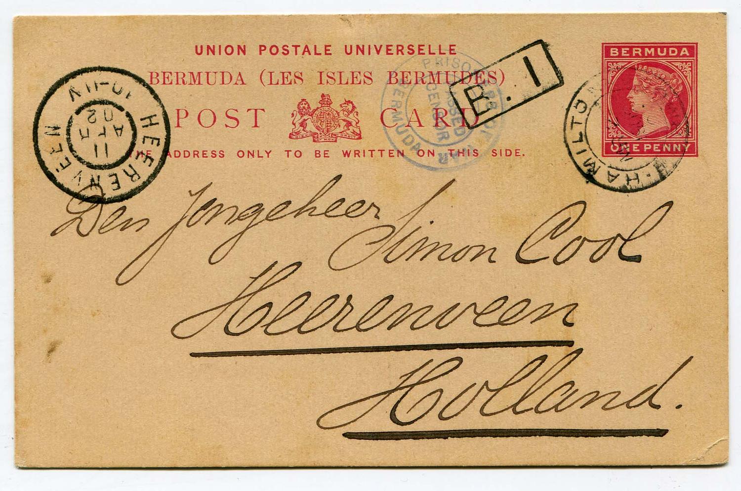 BOER WAR (BERMUDA)