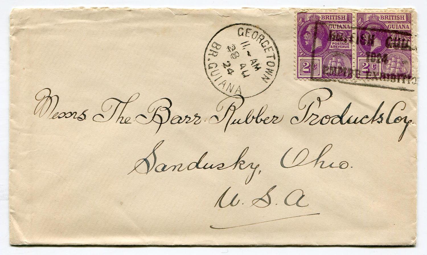 BRITISH EMPIRE EXHIBITION (BRITISH GUIANA)