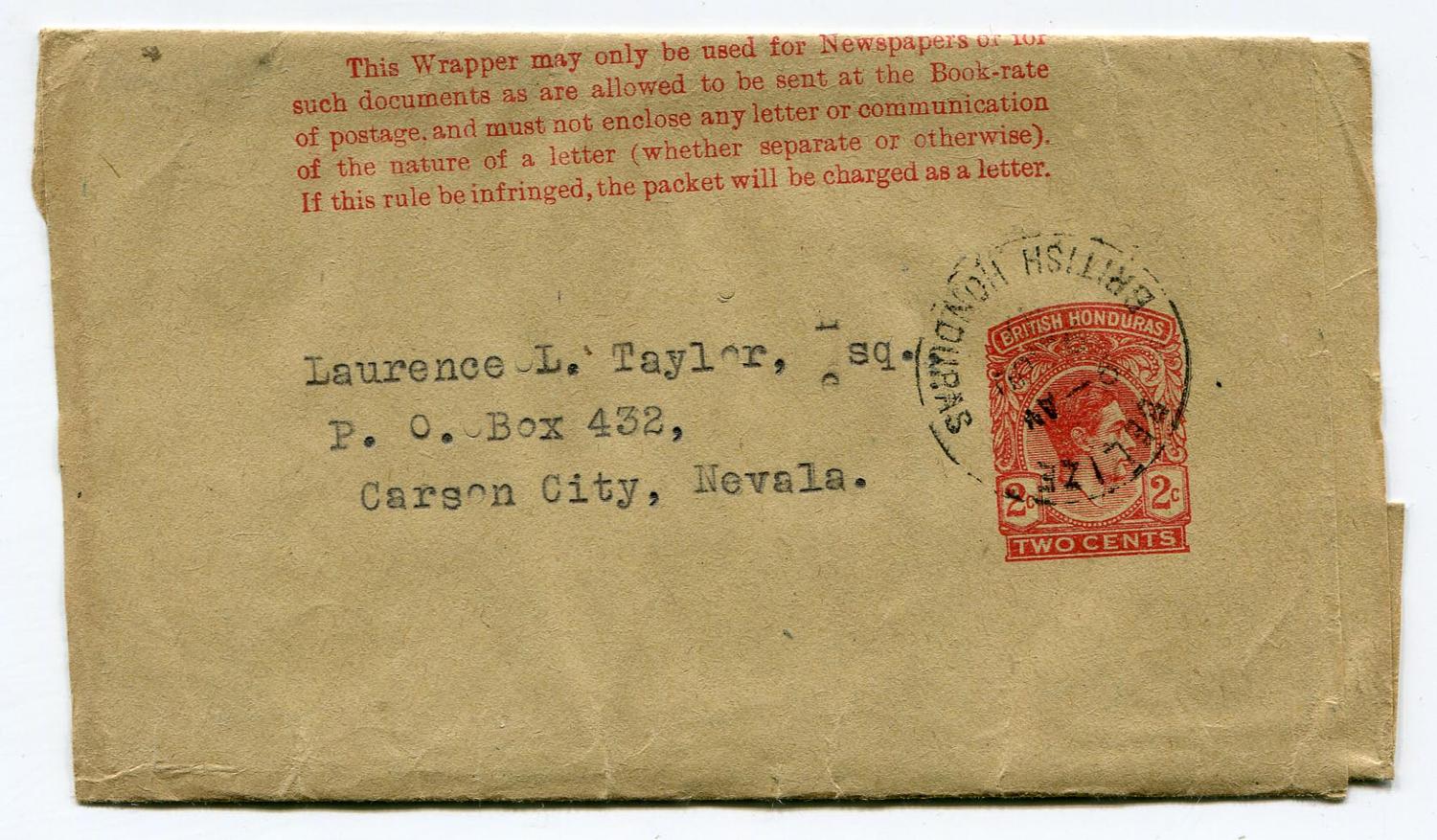 BRITISH HONDURAS