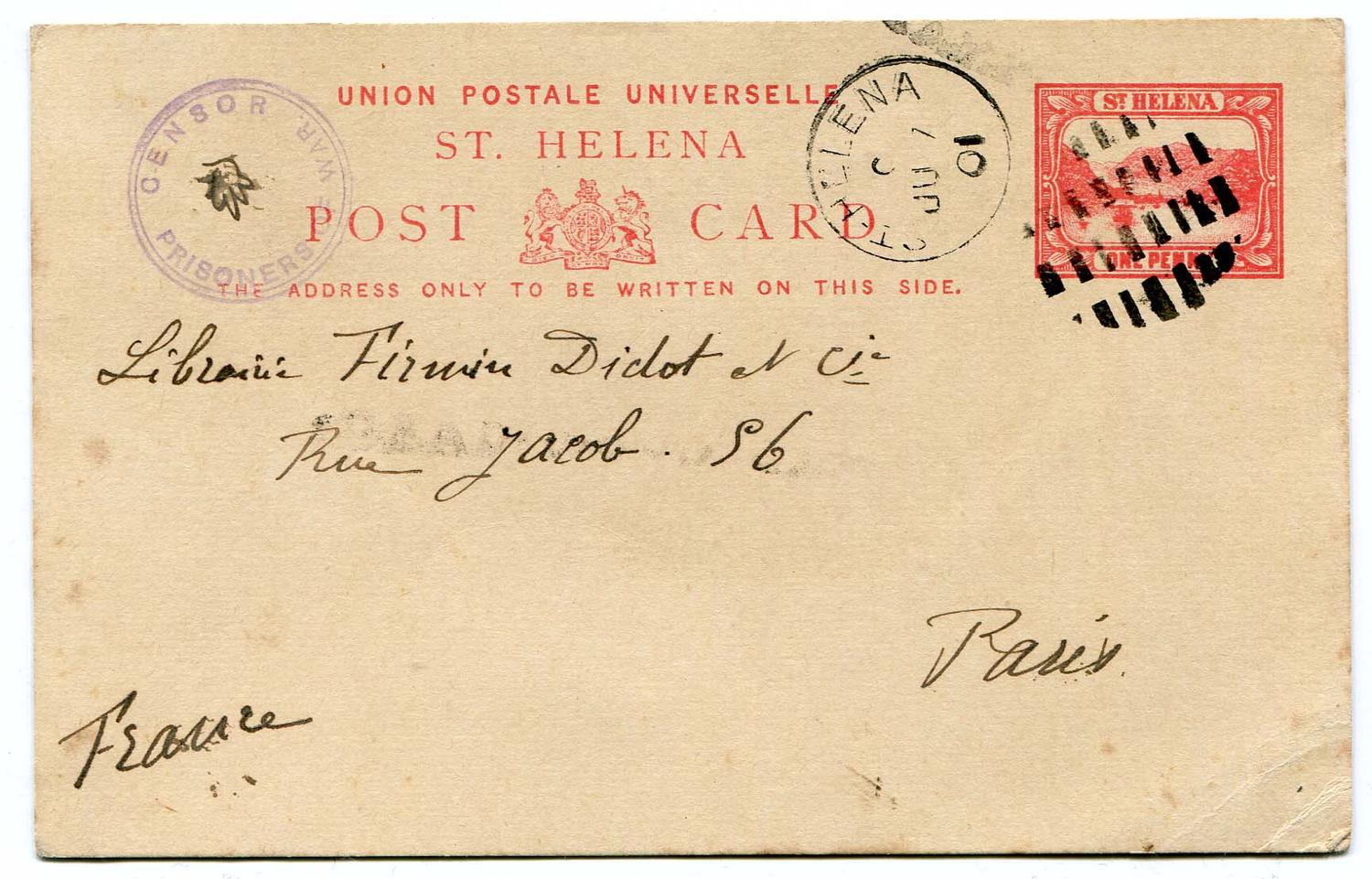 BOER WAR (ST HELENA)