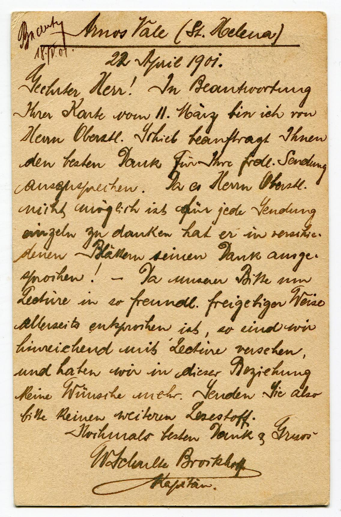 BOER WAR (ST HELENA)