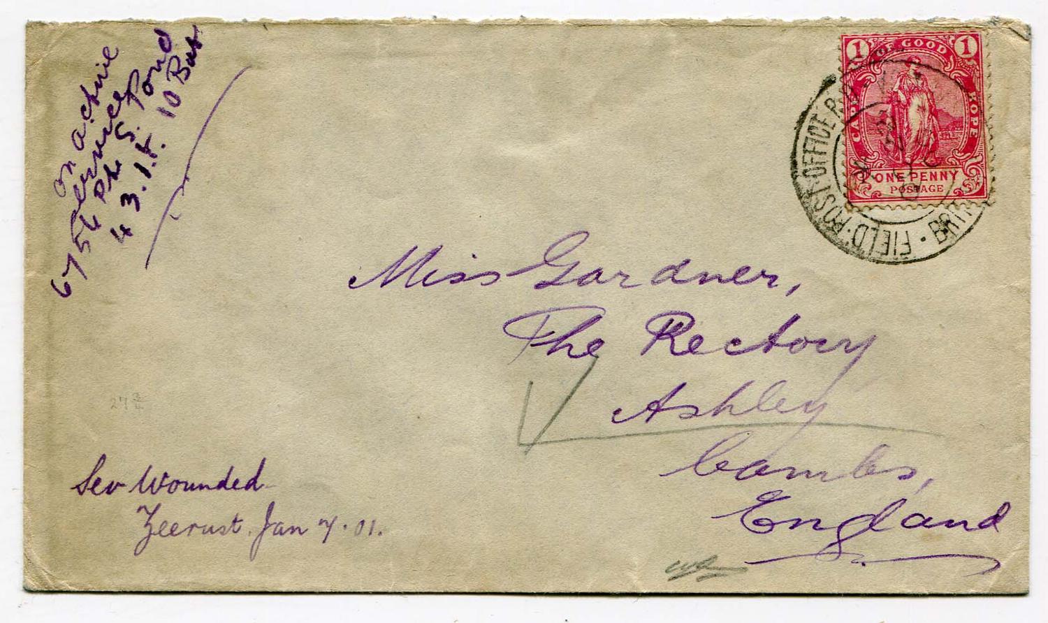 BOER WAR (CAPE OF GOOD HOPE)
