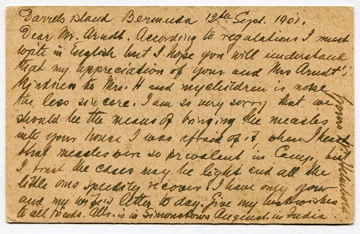 BOER WAR (BERMUDA)