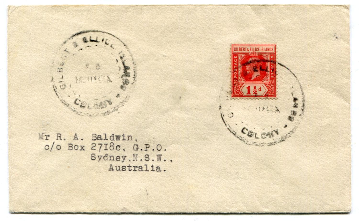 GILBERT & ELLICE ISLAND
