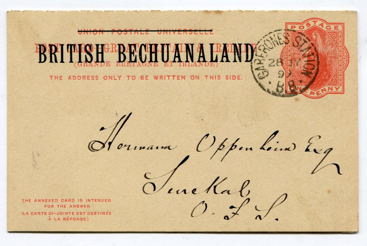 BRITISH BECHUANALAND