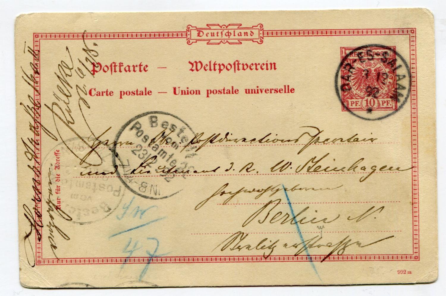 GERMAN EAST AFRICA