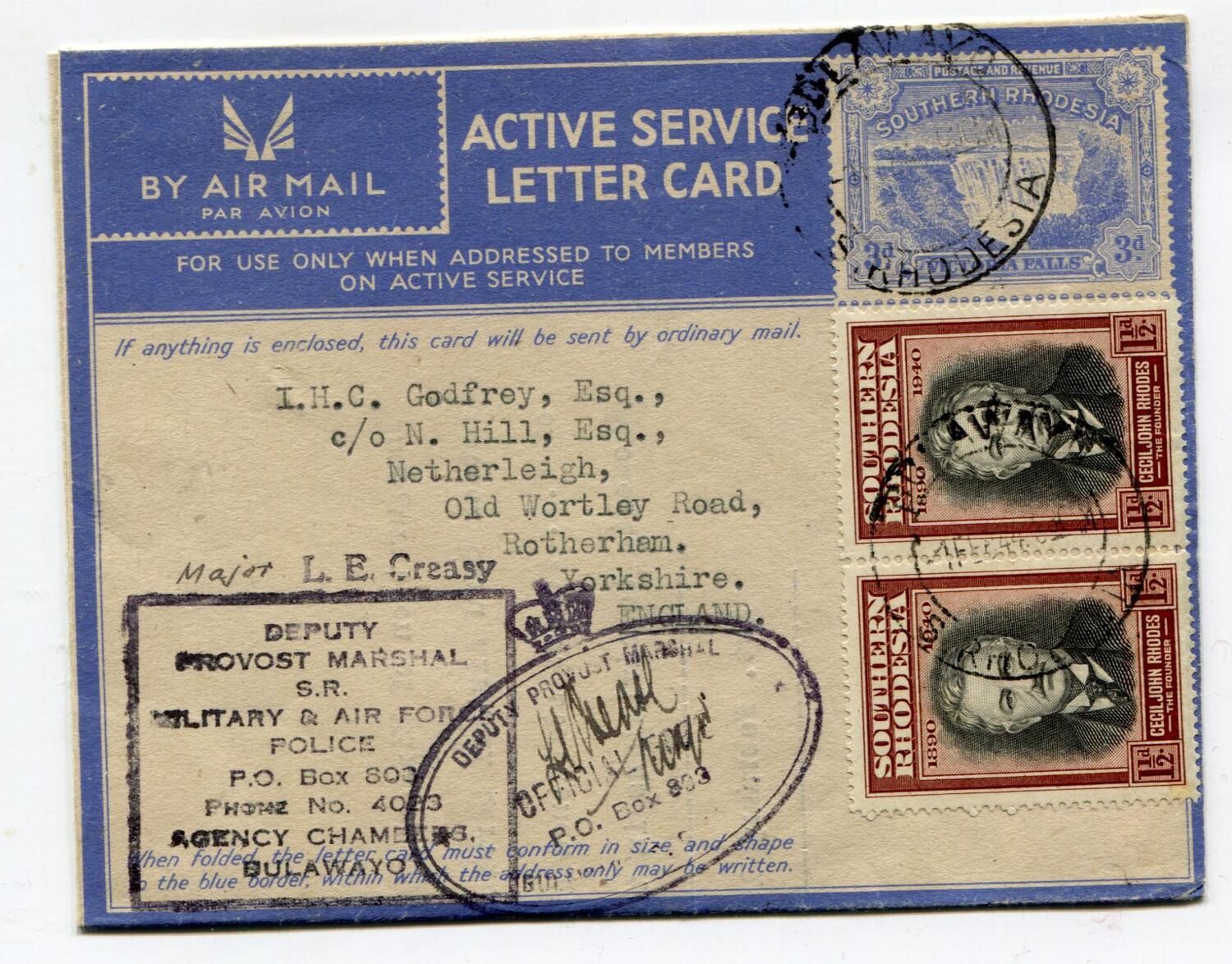 SOUTHERN RHODESIA