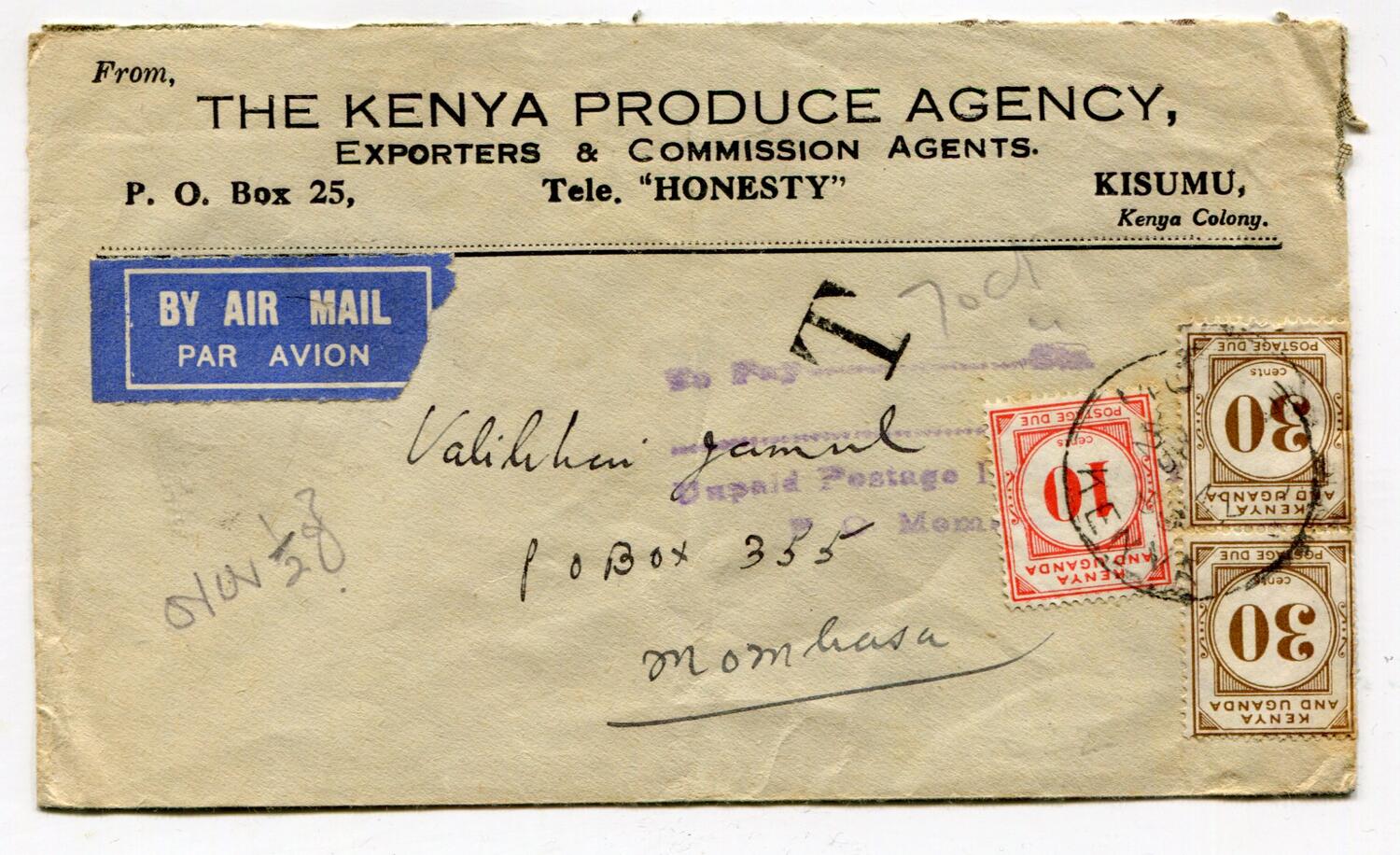 KENYA UGANDA TANGANYIKA
