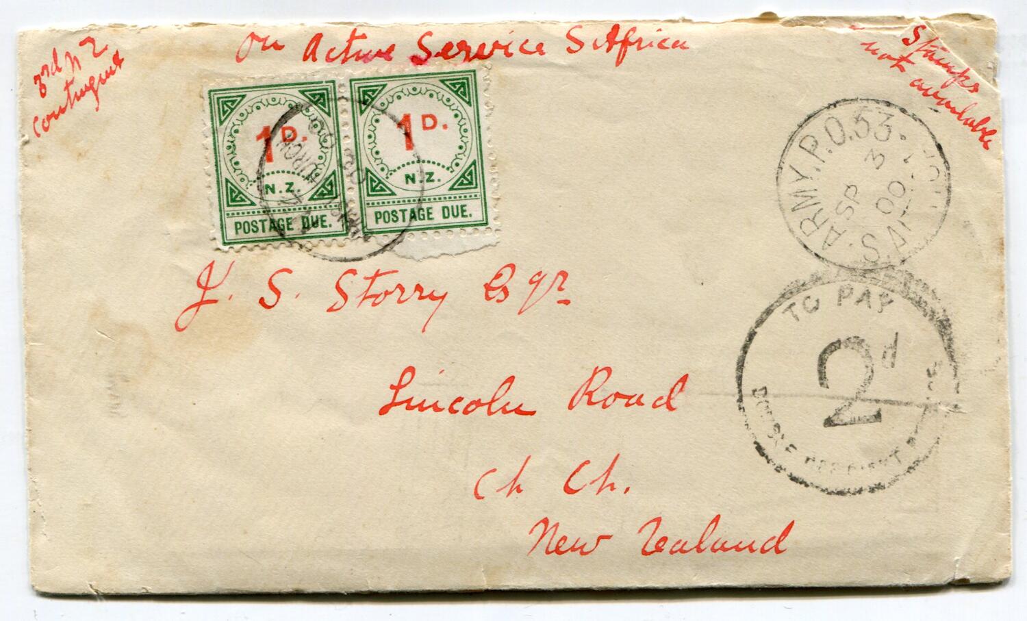 BOER WAR (NEW ZEALAND)