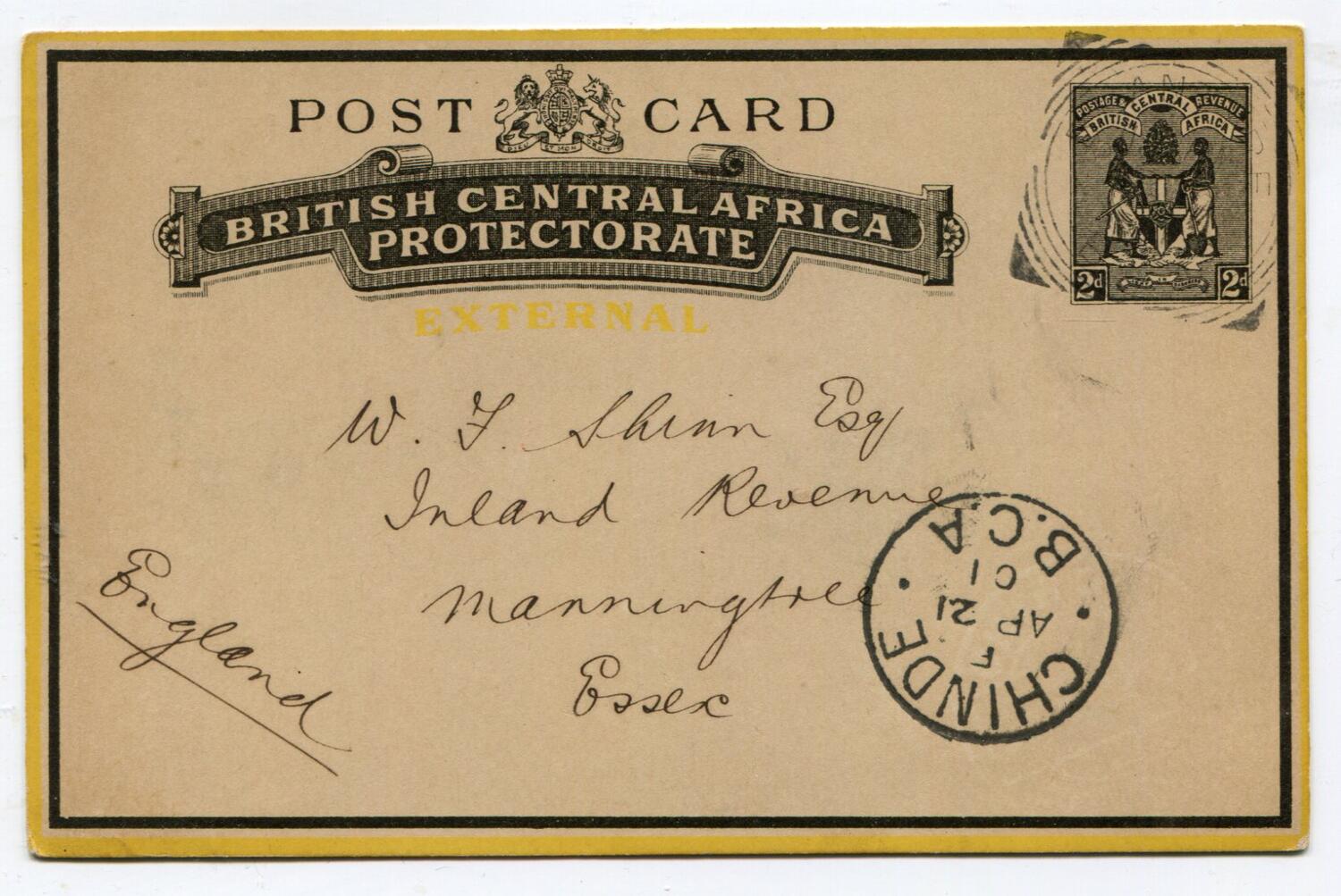 BRITISH CENTRAL AFRICA