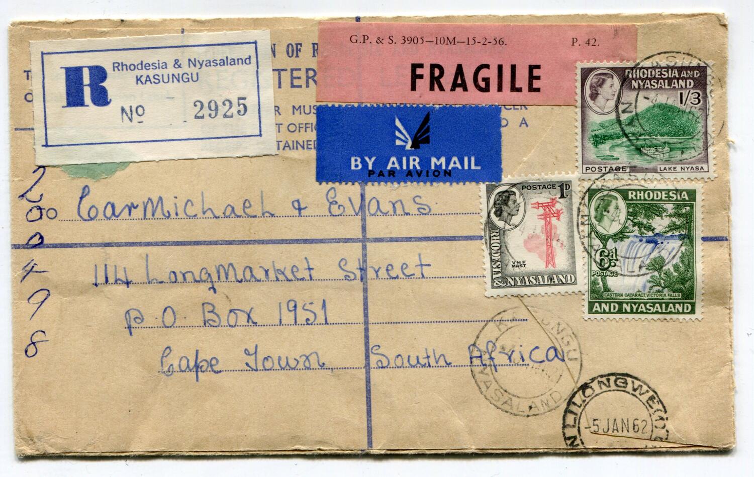RHODESIA & NYASALAND
