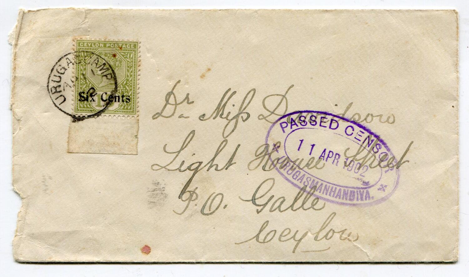 BOER WAR (CEYLON)