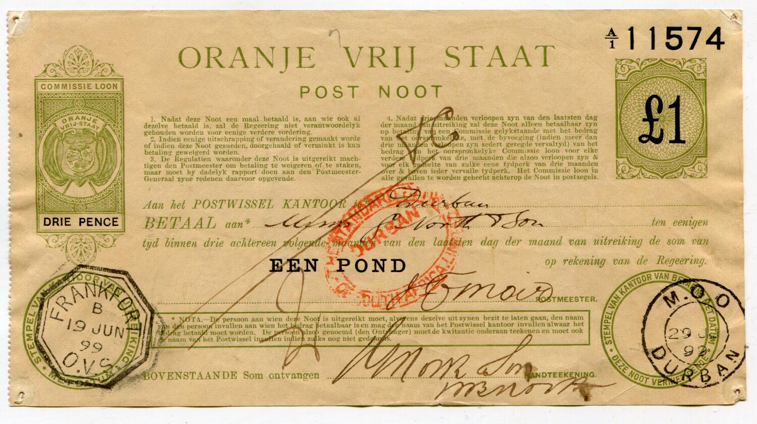 ORANGE RIVER COLONY