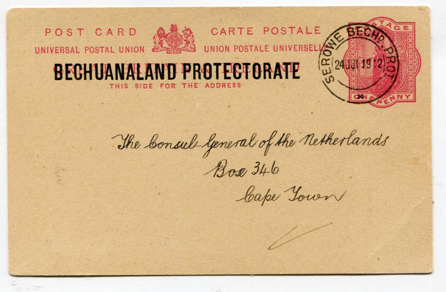 BRITISH BECHUANALAND