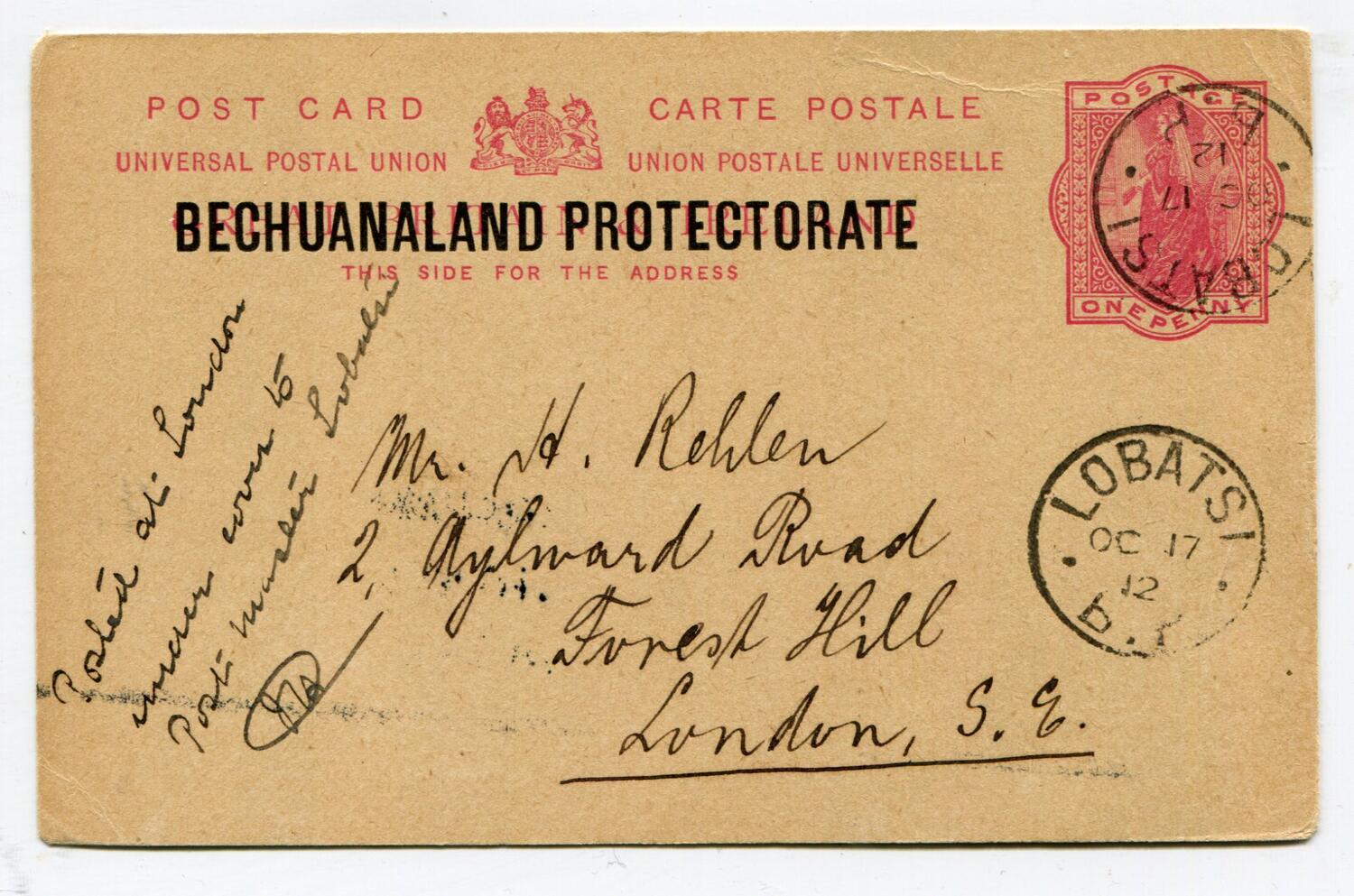 BRITISH BECHUANALAND