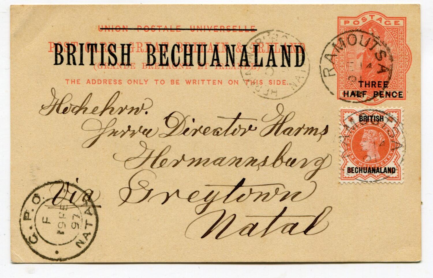 BRITISH BECHUANALAND