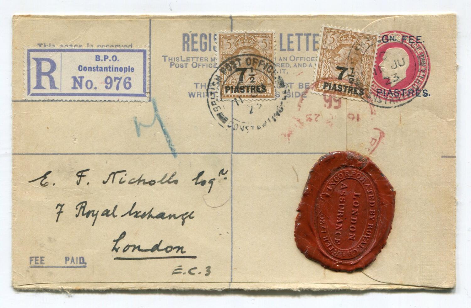 BRITISH LEVANT