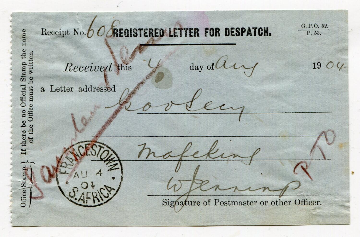 BRITISH BECHUANALAND