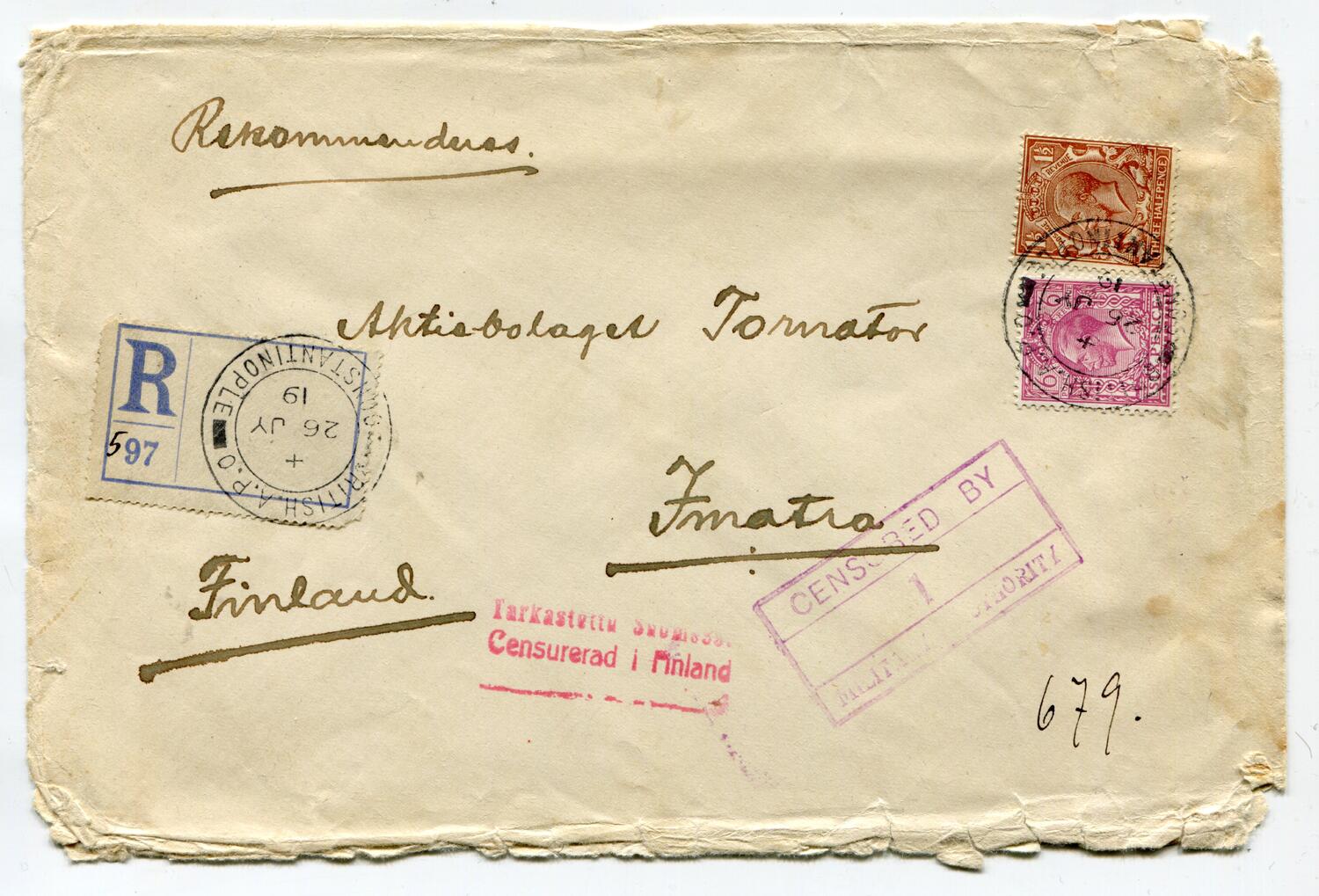 BRITISH LEVANT