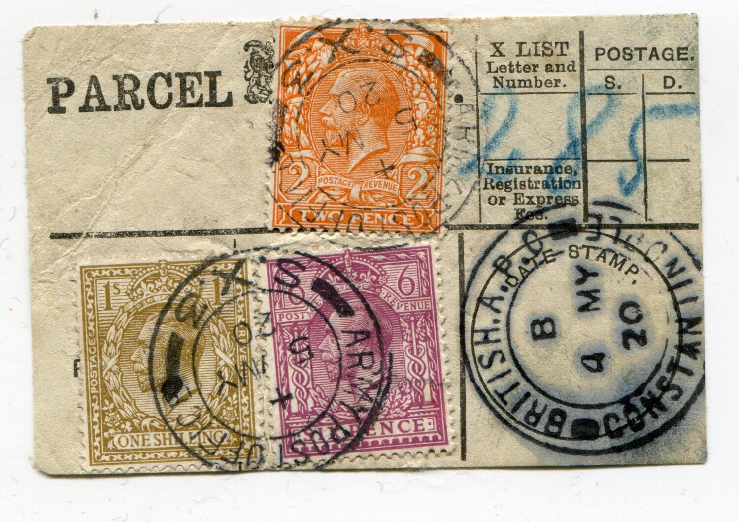 BRITISH LEVANT