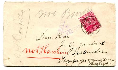 BOER WAR (BERMUDA)