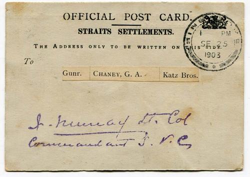STRAITS SETTLEMENTS