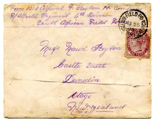 BOER WAR (NEW ZEALAND)