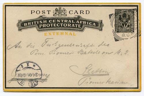 BRITISH CENTRAL AFRICA