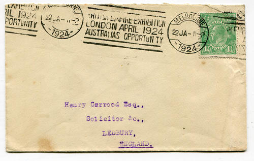 BRITISH EMPIRE EXHIBITION (AUSTRALIA)