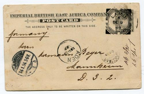 BRITISH EAST AFRICA