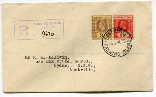 GILBERT & ELLICE ISLANDS (FANNING ISLAND)