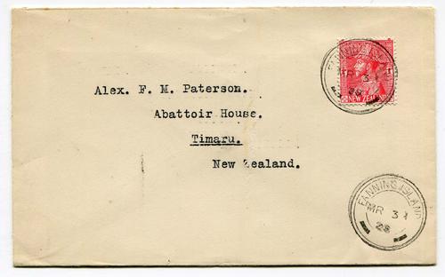 GILBERT & ELLICE ISLANDS (FANNING ISLAND)