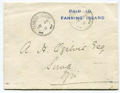 GILBERT & ELLICE ISLANDS (FANNING ISLAND)