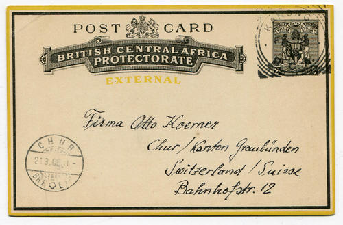 BRITISH CENTRAL AFRICA