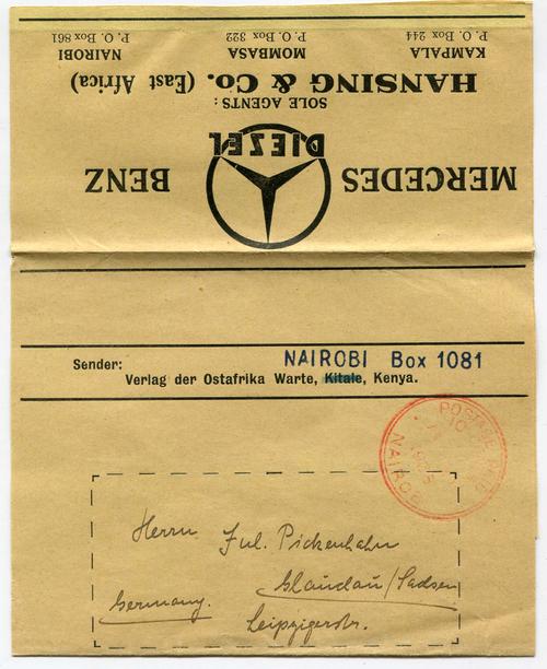 KENYA UGANDA TANGANYIKA