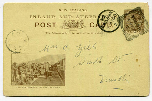 BOER WAR (NEW ZEALAND)