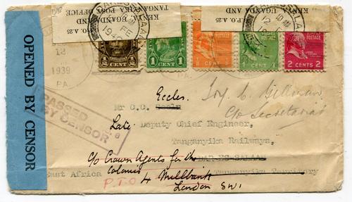 KENYA UGANDA TANGANYIKA