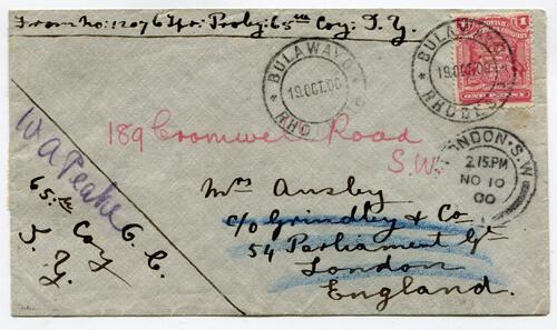 BOER WAR (RHODESIA)