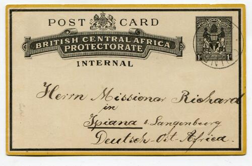 BRITISH CENTRAL AFRICA