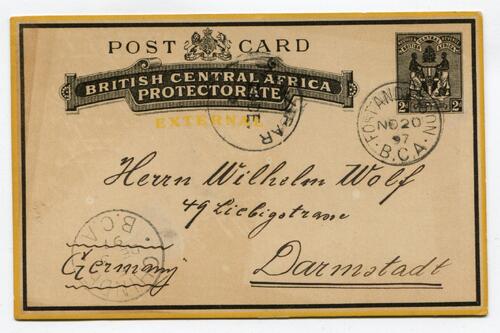 BRITISH CENTRAL AFRICA