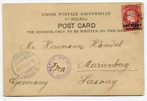 BOER WAR (ST HELENA)