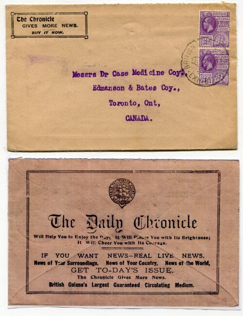 BRITISH EMPIRE EXHIBITION (BRITISH GUIANA)