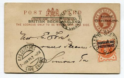 BRITISH BECHUANALAND