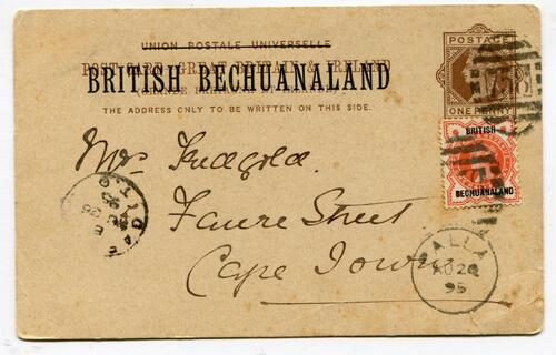 BRITISH BECHUANALAND