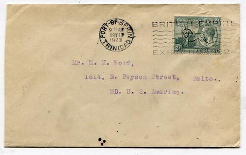 BRITISH EMPIRE EXHIBITION (TRINIDAD)