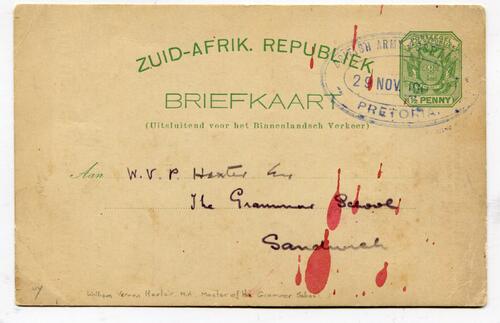 BOER WAR (TRANSVAAL)